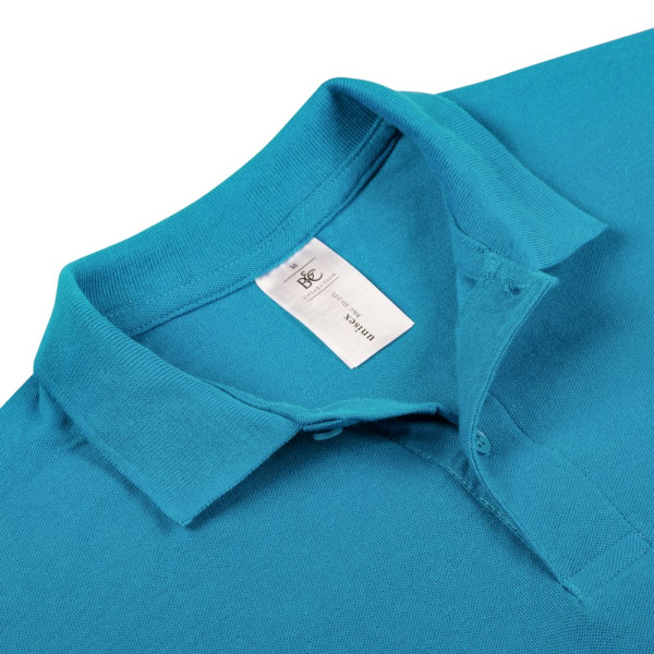 Рубашка поло ID.001 бирюзовая, S–XXL