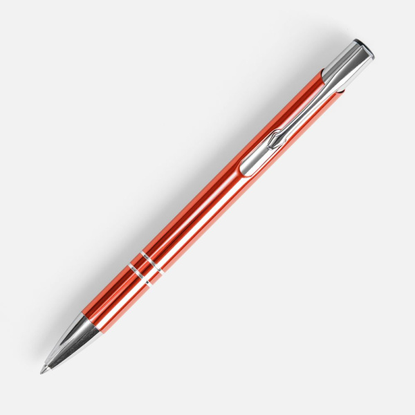 Ручка шариковая Keskus, оранжевая, 13,7х0,8 см