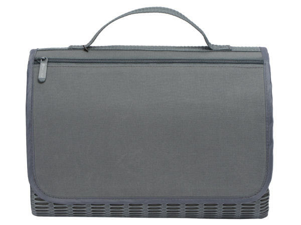 Плед для пикника «Module» с дышащей поверхностью, Цвет темно-серый