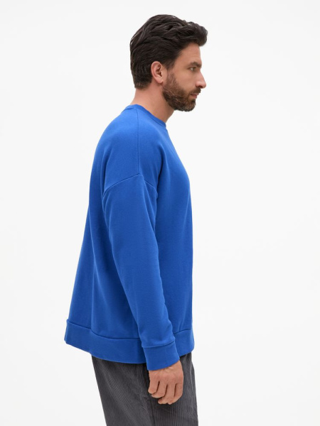 Свитшот унисекс S2, синий, XS–XXL