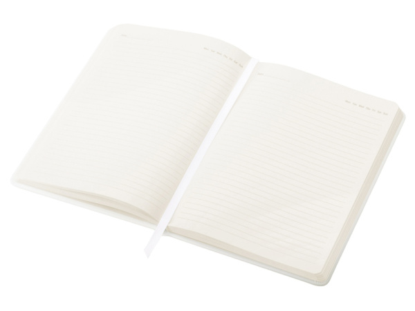 Бизнес-блокнот А5 «C2» soft-touch, Цвет белый