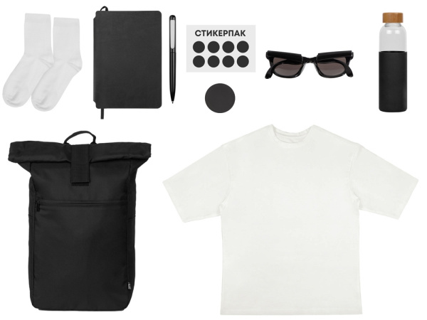 Welcome pack «Welcome Aboard!», Размер XL-2XL, Цвет черный