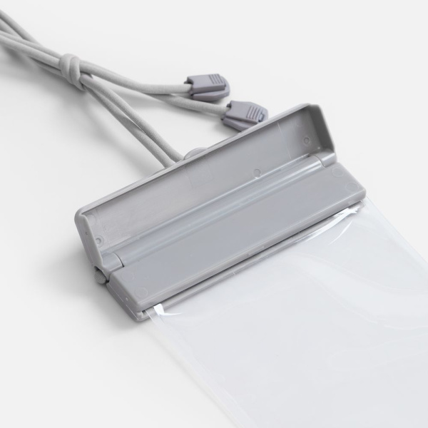 Водонепроницаемый чехол для телефона Aqualock, серый, 22х12x1,5 см