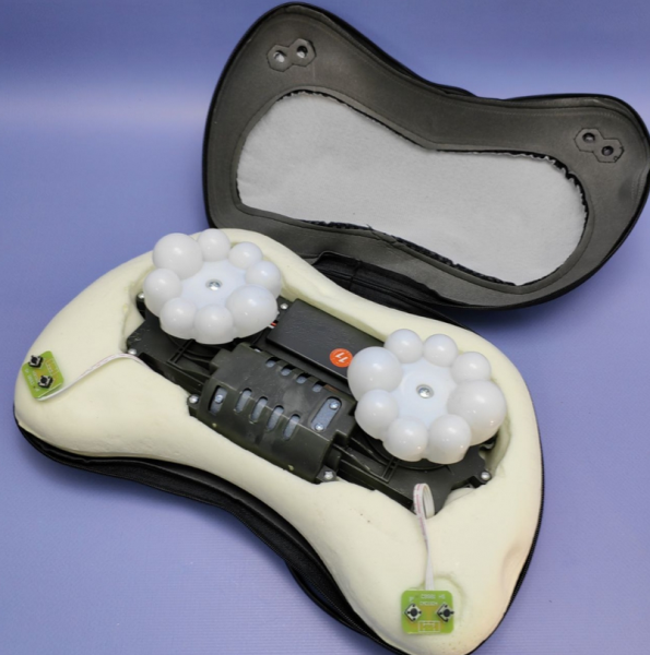 Массажная подушка 16 роликов с ИК-подогревом Elektronisk Massage Pude (шея, спина, суставы, ступни)