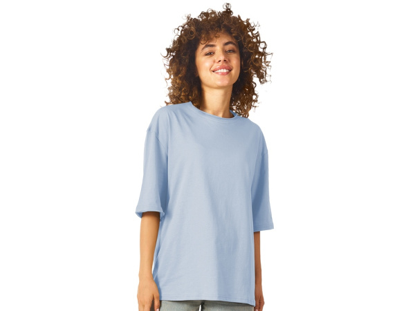 Футболка оверсайз «Liyon» унисекс, Размер XL-2XL, Цвет небесно-голубой