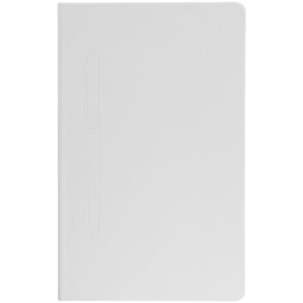 Ежедневник Magnet Shall, недатированный, белый, 13х20,8х1,8 см