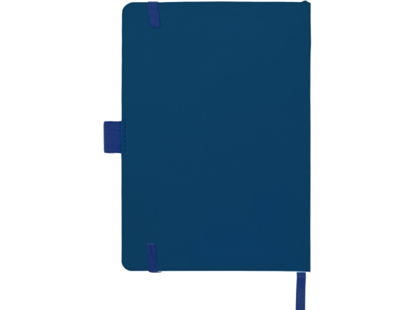 Блокнот А5 в гибкой обложке «Vision 2.0» soft-touch, Размер А5, Цвет синий