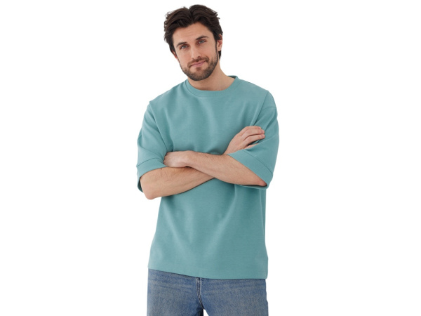 Футболка «Gamma.01» мужская, Размер XL, Цвет припыленно-бирюзовый