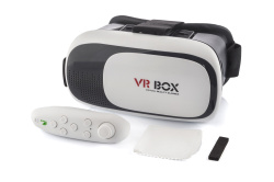 Очки виртуальной реальности VR BOX 2.0 качество  "А"  с пультом
