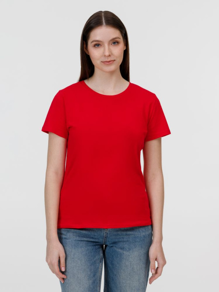 Футболка женская E150, оранжевая, XS–XXL