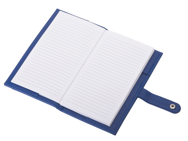 Блокнот-портфолио А6 «Wall Street», Цвет синий