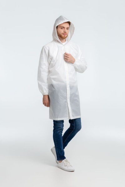Дождевик унисекс Rainman, белый, XS–XXL