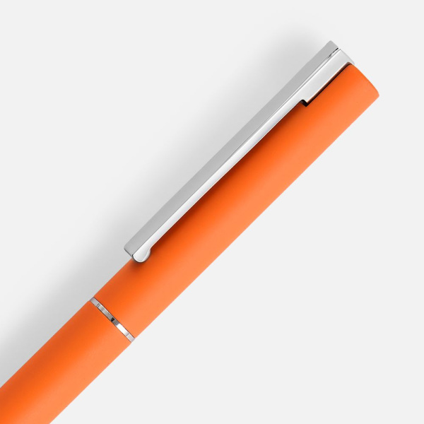Ручка шариковая Blade Soft Touch, оранжевая, 14х0,9 см