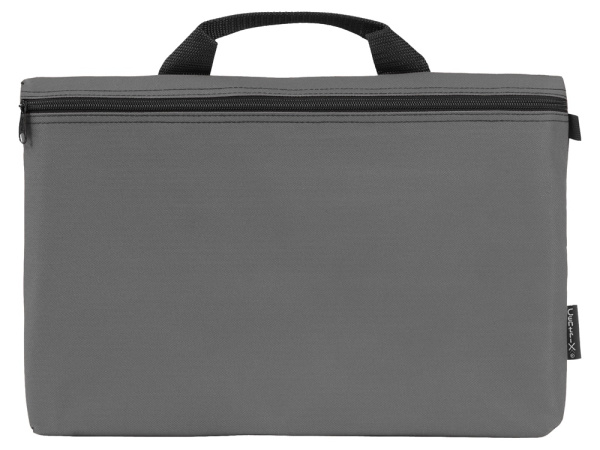 Сумка для конференций «Lando», Цвет серый/черный