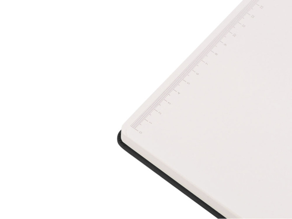Бизнес-блокнот А5 «C2» soft-touch, Цвет черный