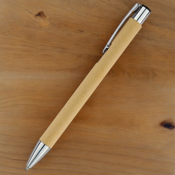 Ручка "Ньюлина" с корпусом из бумаги / Стильная и оригинальная