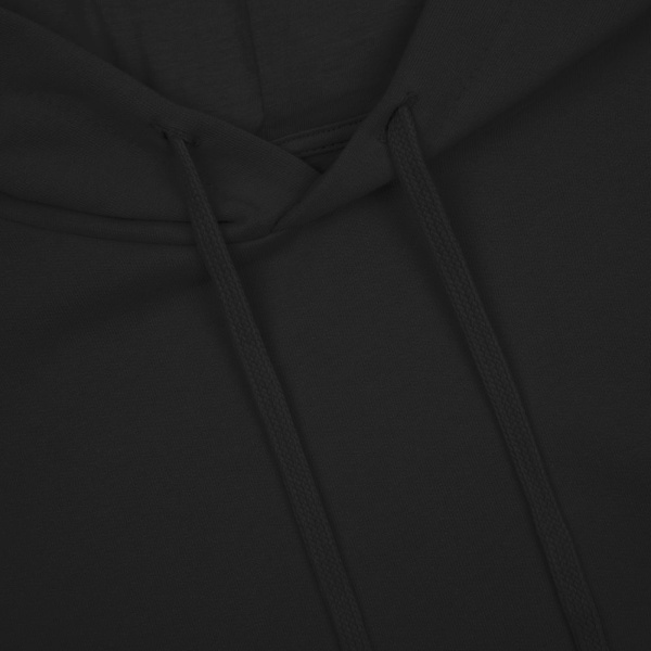 Худи унисекс Tuloksa 280, черное, XS–XXL