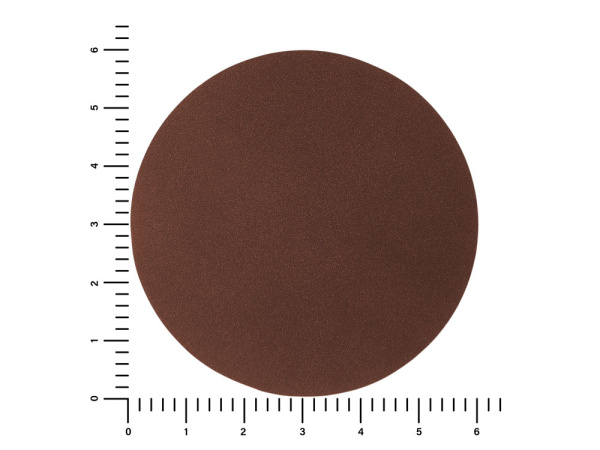 Патч «Круг», nubuk, Цвет коричневый