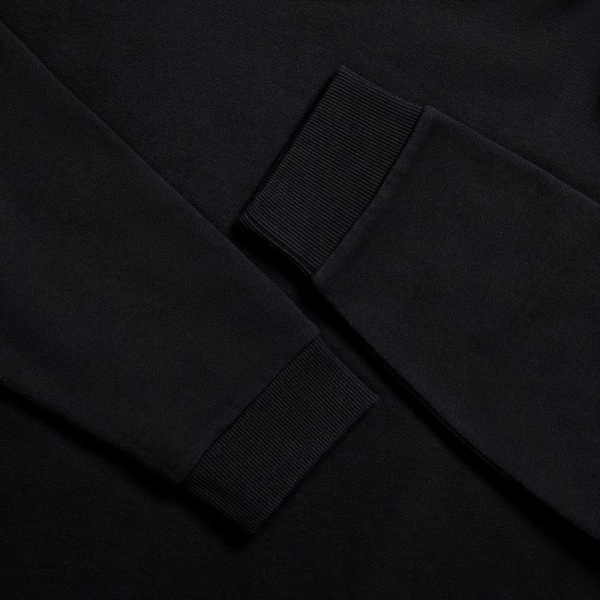 Свитшот унисекс Avenu, черный, XS–XXL