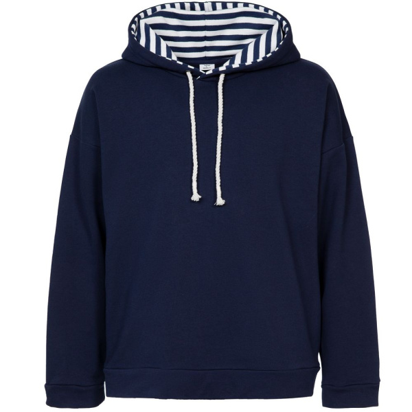 Худи унисекс оверсайз Seamark, темно-синее, XS–XXL