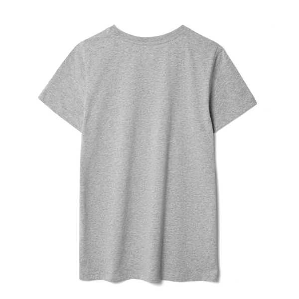 Футболка женская T-bolka Stretch Lady, серый меланж, S-XL