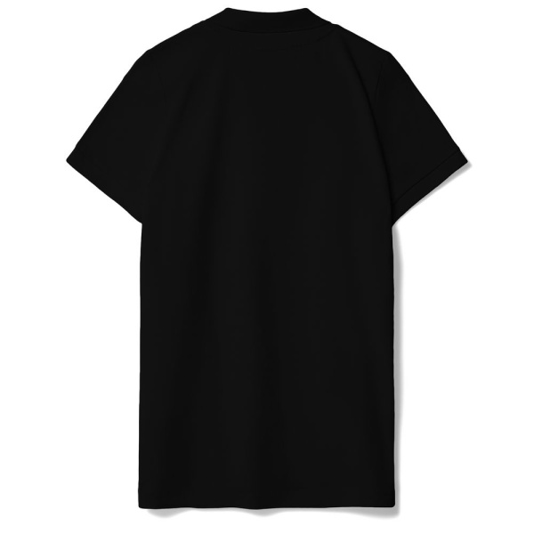Рубашка поло женская Virma Lady, черная, S–3XL