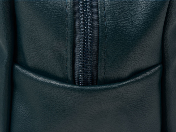 Косметичка из эко-кожи «Enio», Цвет темно-синий