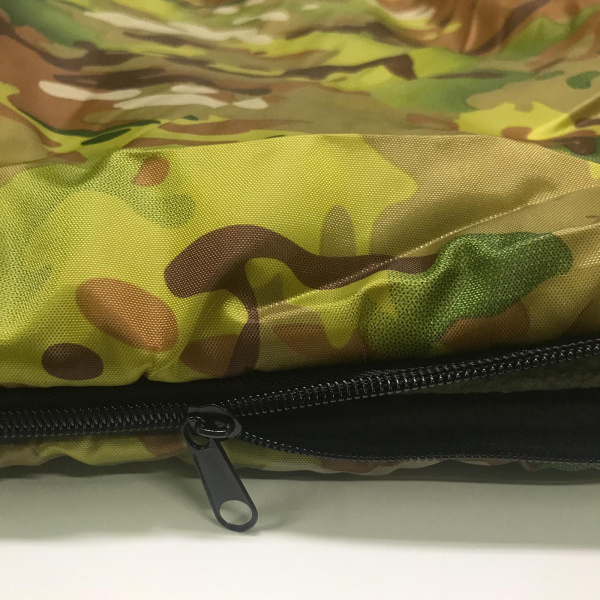 Спальный мешок с подголовником «Stalker Military Style» одеяло (225*95, изософт, до -15С), РФ