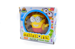 Minions Glitter Slewing Ring 360°