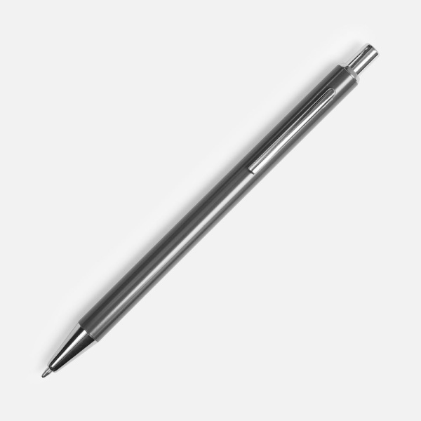 Ручка шариковая Mastermind, серая, 14х0,9 см