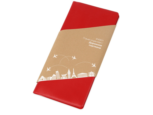 Дорожный органайзер «Weekend», Цвет красный