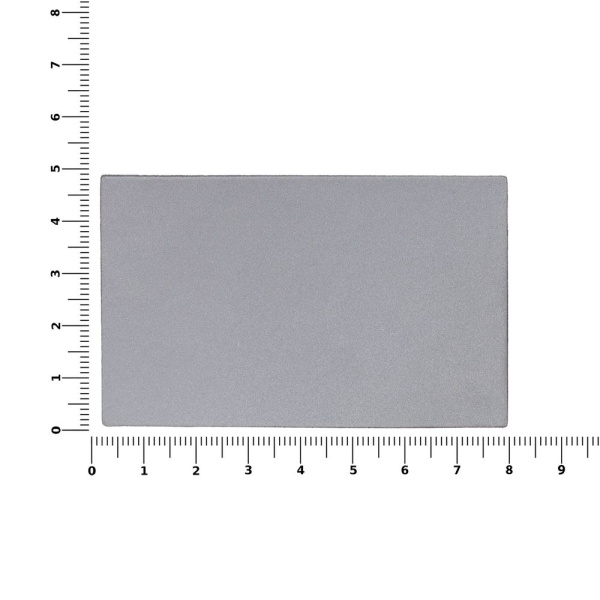 Лейбл светоотражающий Tao, XL, серый, 5х8 см