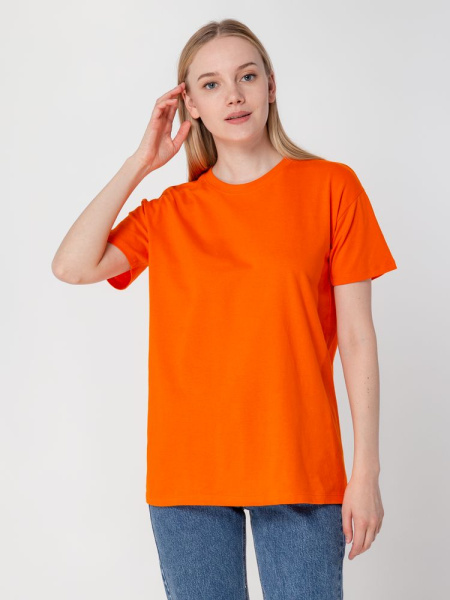 Футболка унисекс Regent 150, оранжевая, XXS–5XL