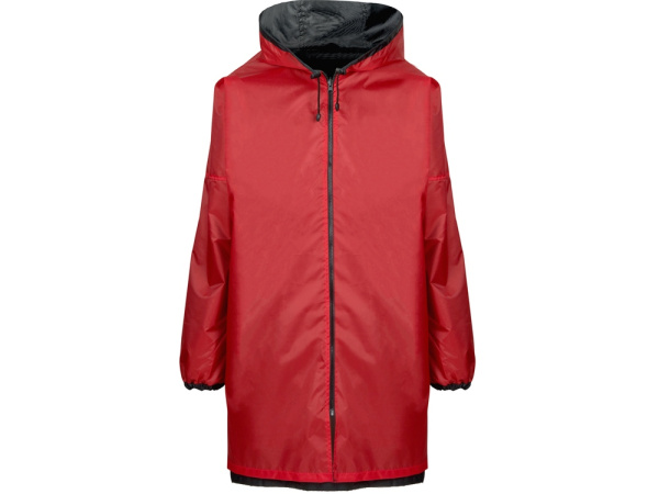 Дождевик «Bi-color» унисекс, Размер XL/2XL, Цвет красный/черный