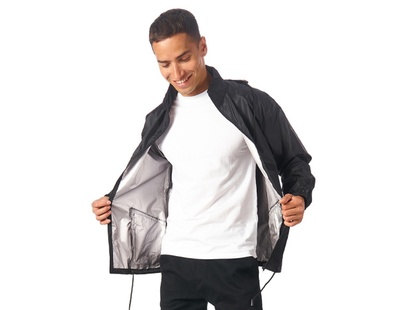 Ветровка "Miami" мужская, Размер XS, Цвет черный