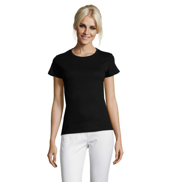 Футболка женская Regent Women, черная, S–XXL