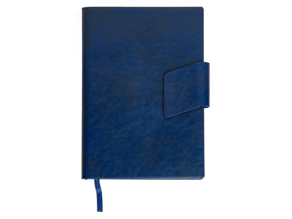 Бизнес блокнот А5 «Monoi», Цвет темно-синий