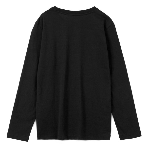 Футболка с длинным рукавом Lehta, черная, S–3XL