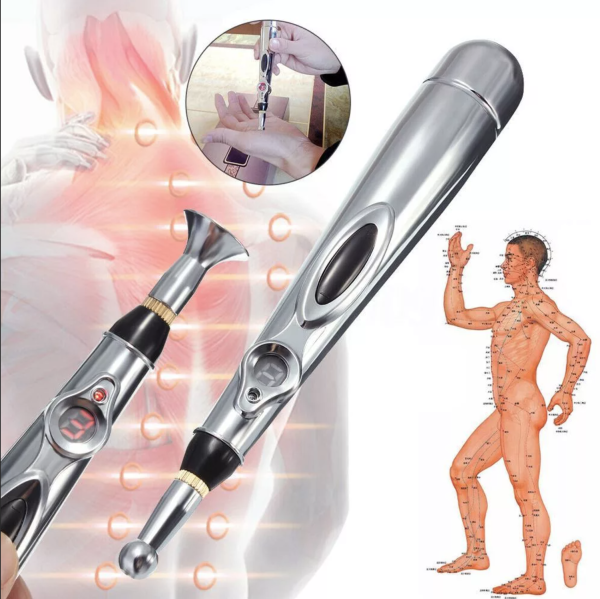 Электронный акупунктурный карандаш массажер Massager Pen GLF-209 - лазерная машинка для иглоукалыван