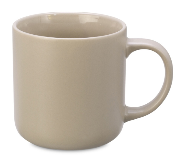 Кружка «Rita», матовая, Цвет бежевый