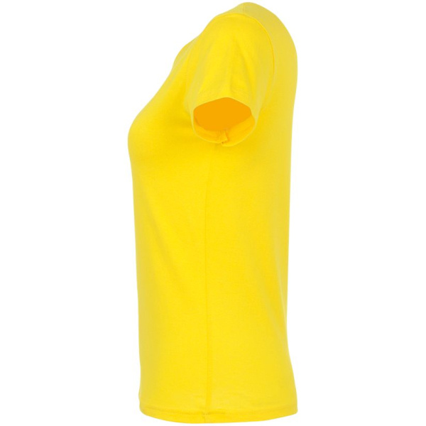 Футболка женская Miss 150, желтая, S–XXL