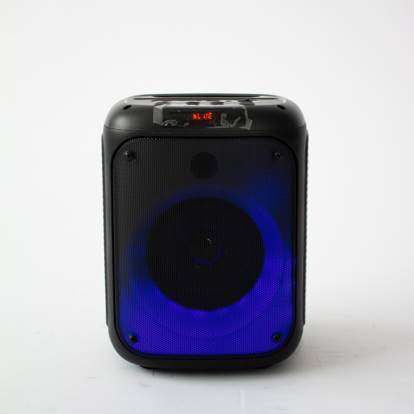 Портативная беспроводная bluetooth колонка  Eltronic CRAZY BOX 150 арт. 20-46 с LED-подсветкой  и  R