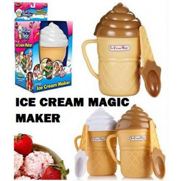 РАСПРОДАЖА! Стаканчик для приготовления мороженого JUST SHAKE Ice Cream Magic