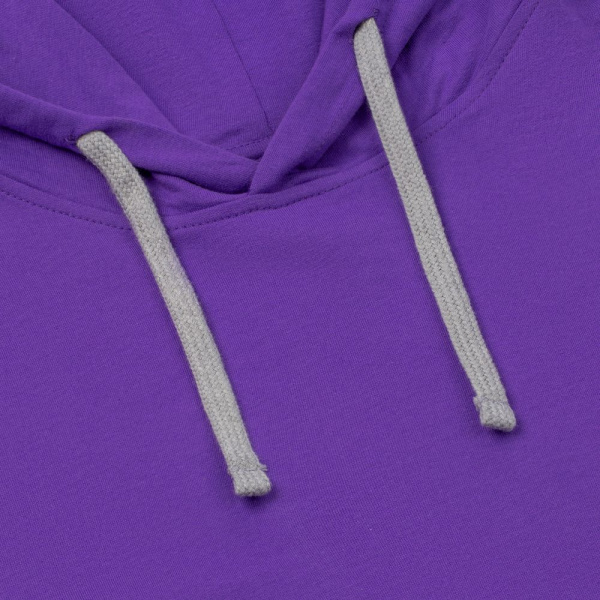 Толстовка с капюшоном Unit Kirenga, фиолетовая, XS–4XL