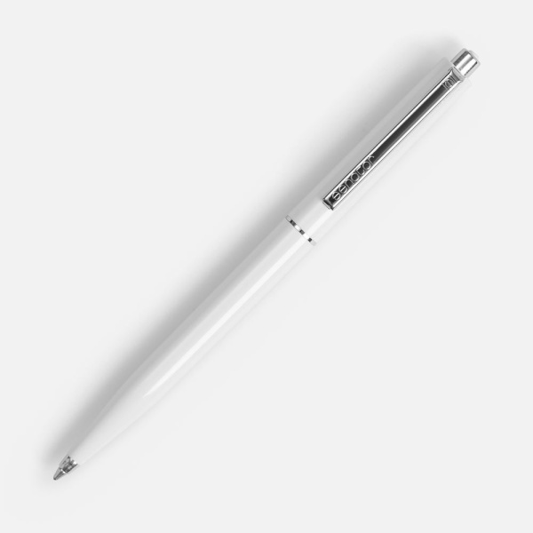 Ручка шариковая Senator Point, ver.2, белая, 13,5х1 см