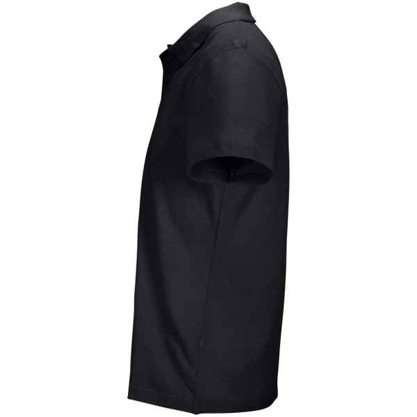 Рубашка поло унисекс Pulse, черная, S–5XL
