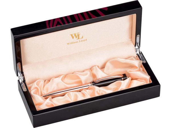 Ручка шариковая, Цвет золотистый/черный