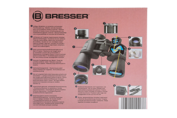 Бинокль Bresser TM 209 60x60