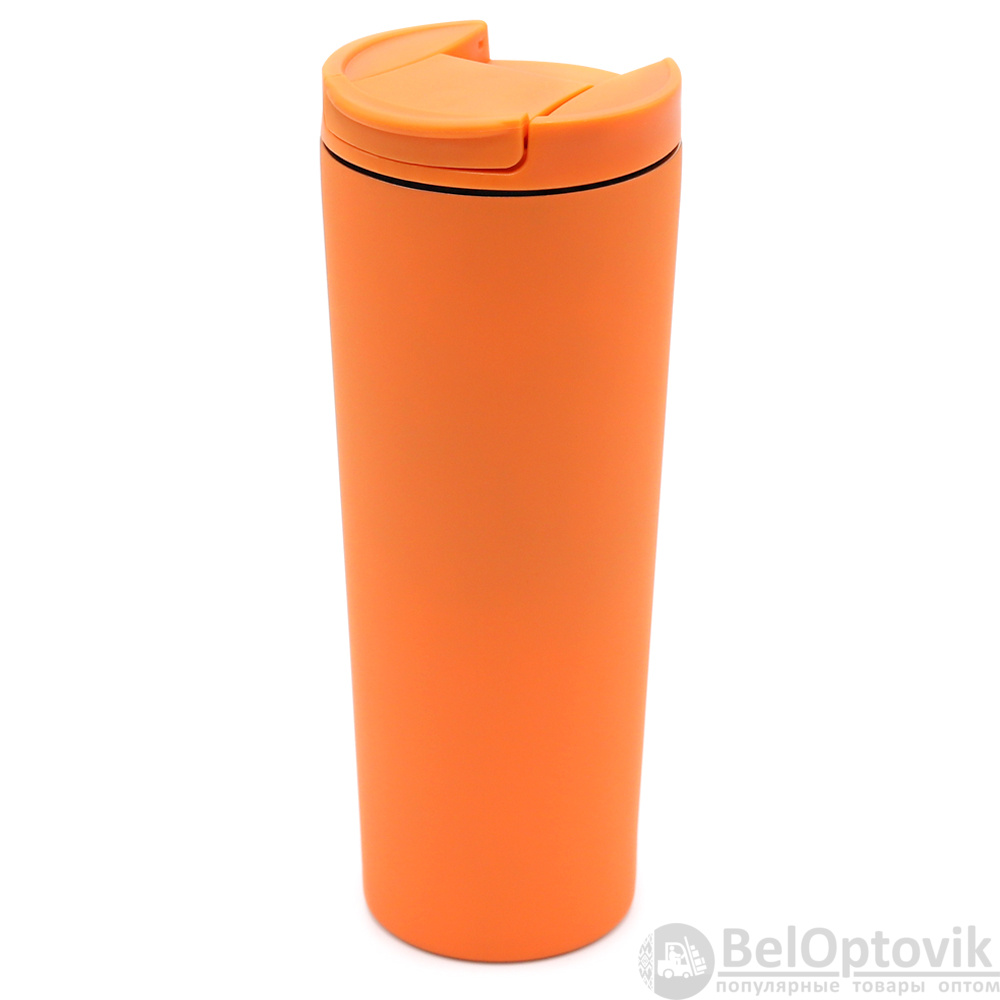 Термокружка Carroll софт-тач, оранжевого цвета