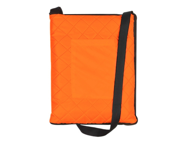 Плед для пикника «Ridge» 115 х 140 см, Цвет оранжевый